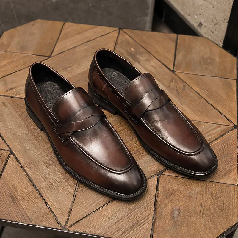 Men's Loafer in Leather Look – Slip-on, Comfort Sole & Timeless Design for Spring & Summer