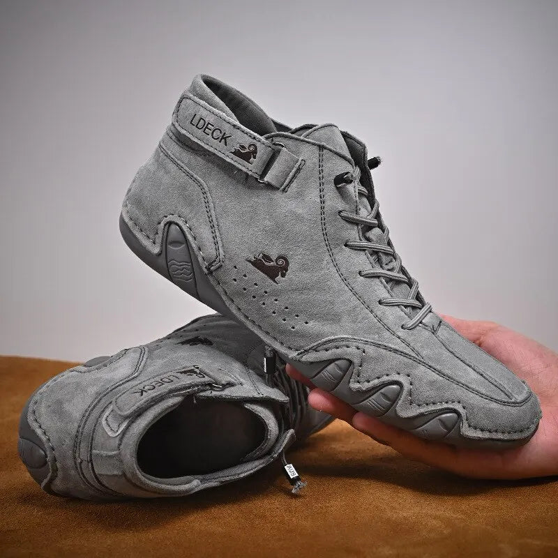 Men’s Casual Lace-Up Ankle Sneakers