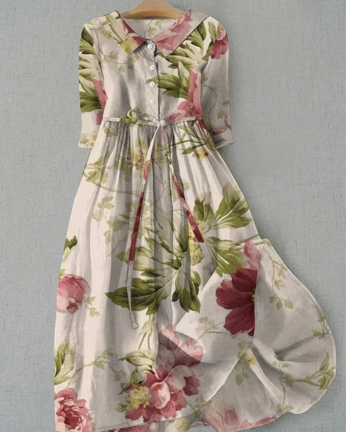 Vivienne | classic and elegant floral dress