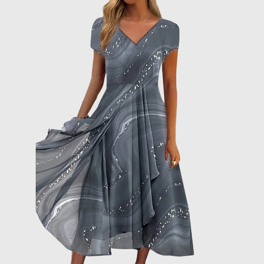 Aubrey™ | Flowing Midi Dress