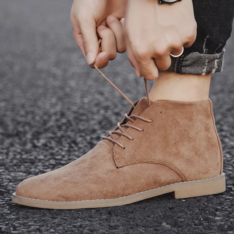Men's Desert Boots with Laces