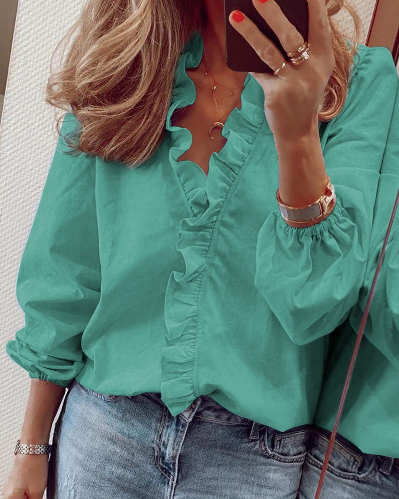 April | Timeless Long Sleeve Shirt for Everyday