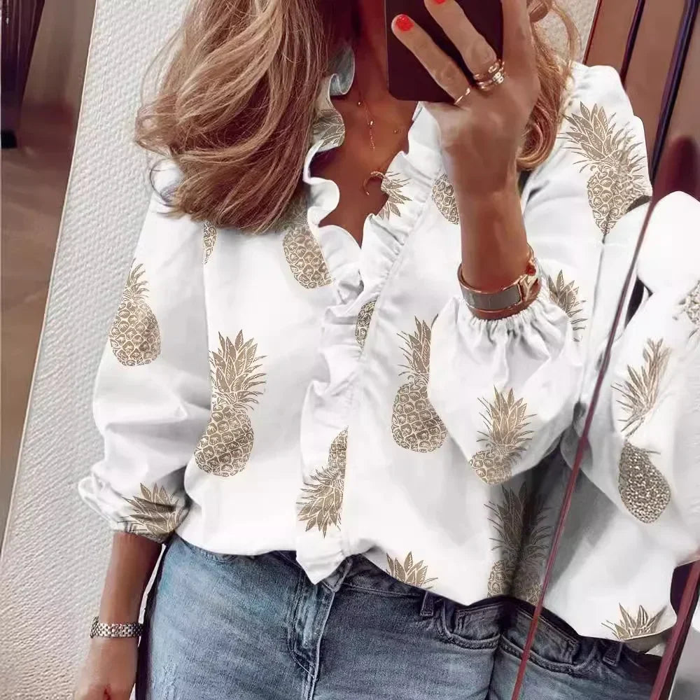 April | Timeless Long Sleeve Shirt for Everyday