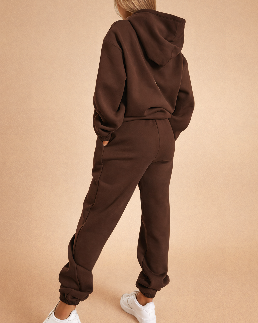 Women's Complete Tracksuit | with Short Sweatshirt and Pants