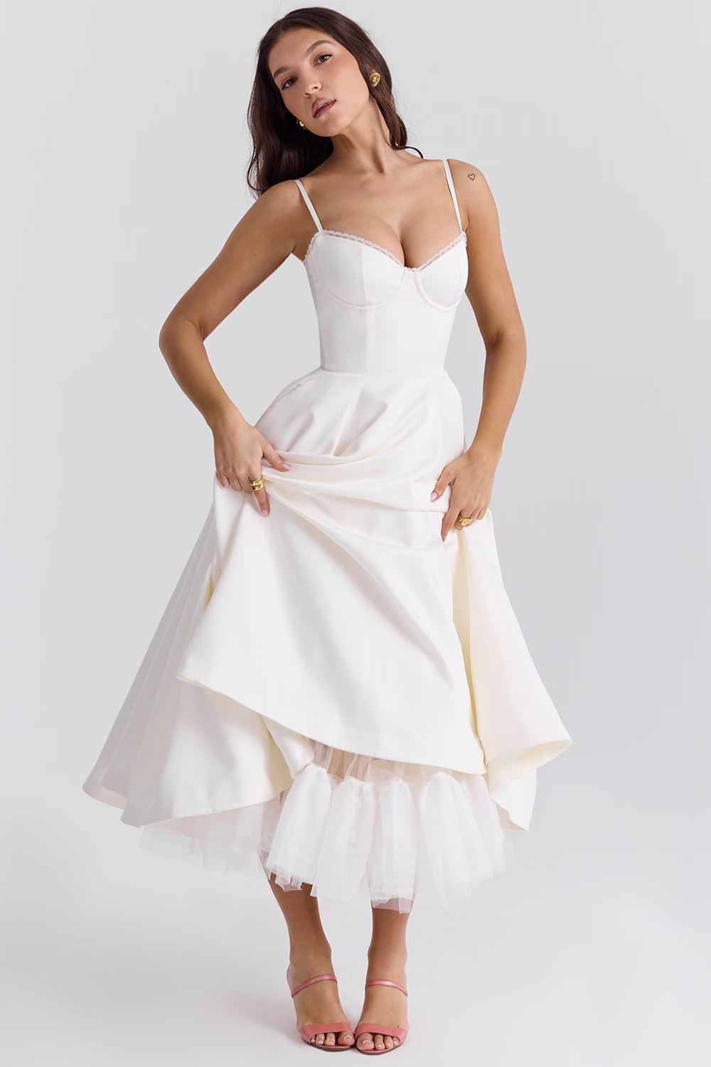 Addison | Casual Double-Layer Midi Dress for Everyday