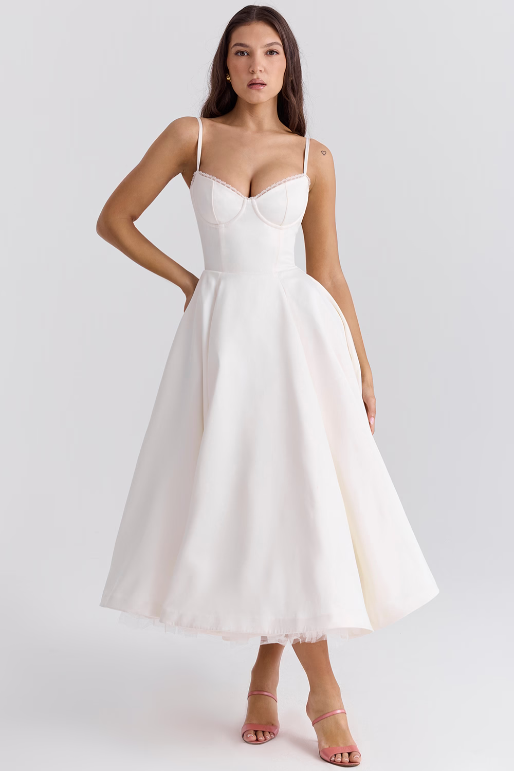 Addison | Casual Double-Layer Midi Dress for Everyday