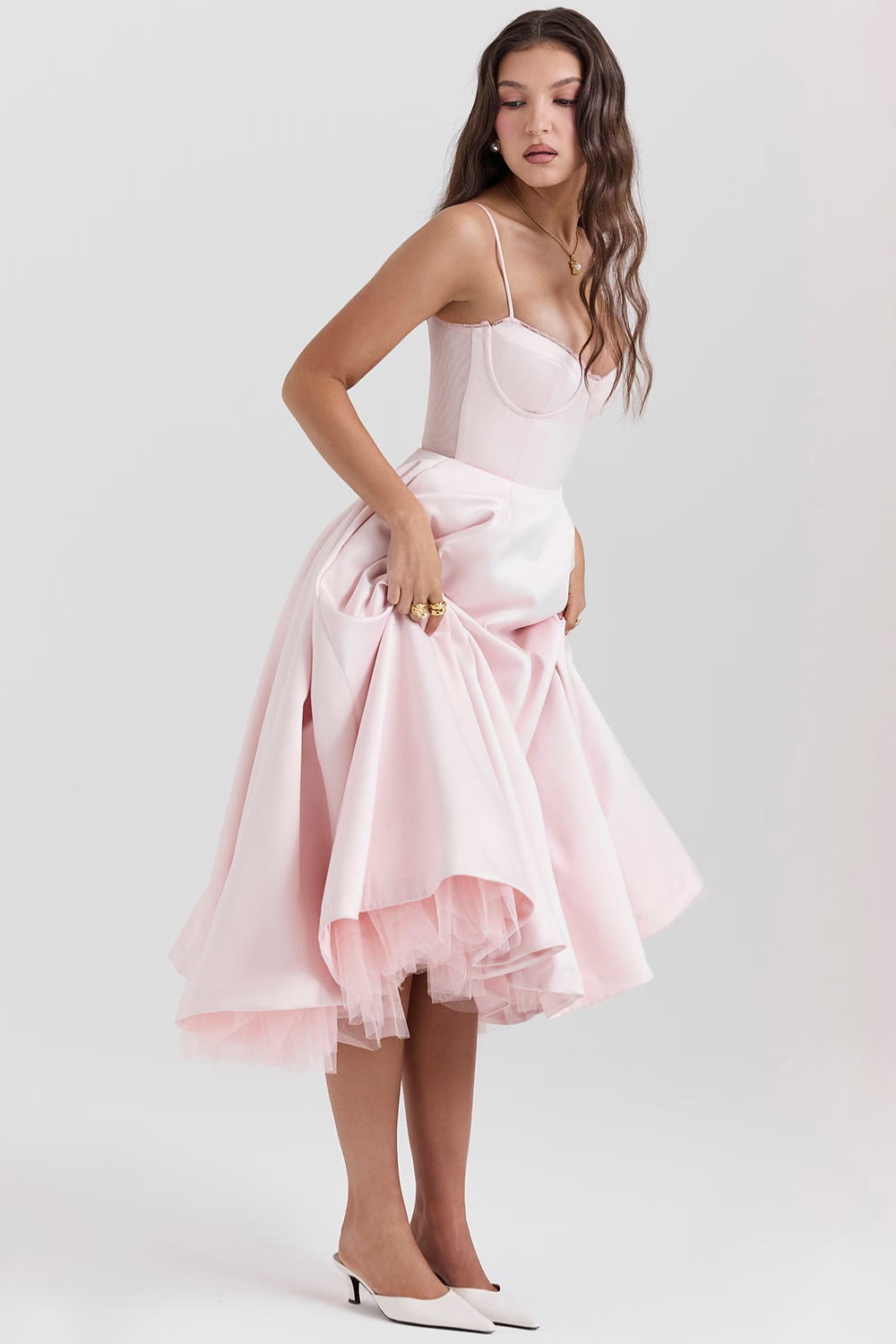 Addison | Casual Double-Layer Midi Dress for Everyday