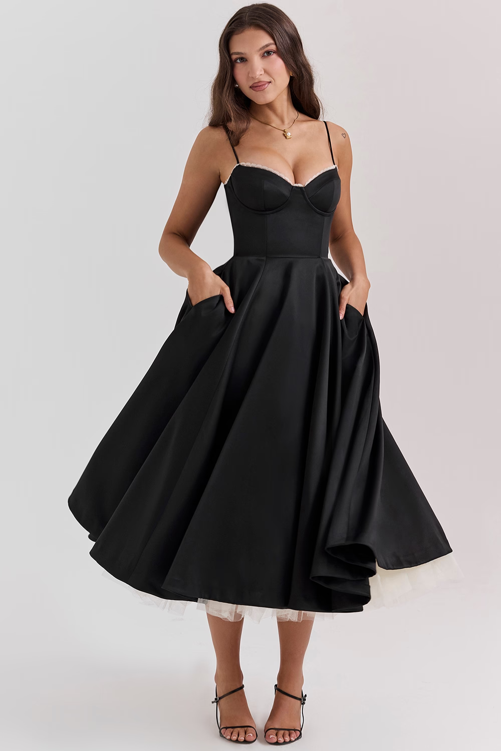 Addison | Casual Double-Layer Midi Dress for Everyday
