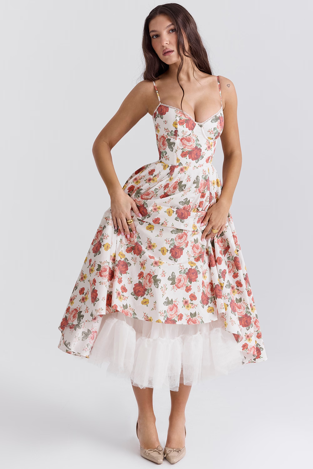 Addison | Casual Double-Layer Midi Dress for Everyday