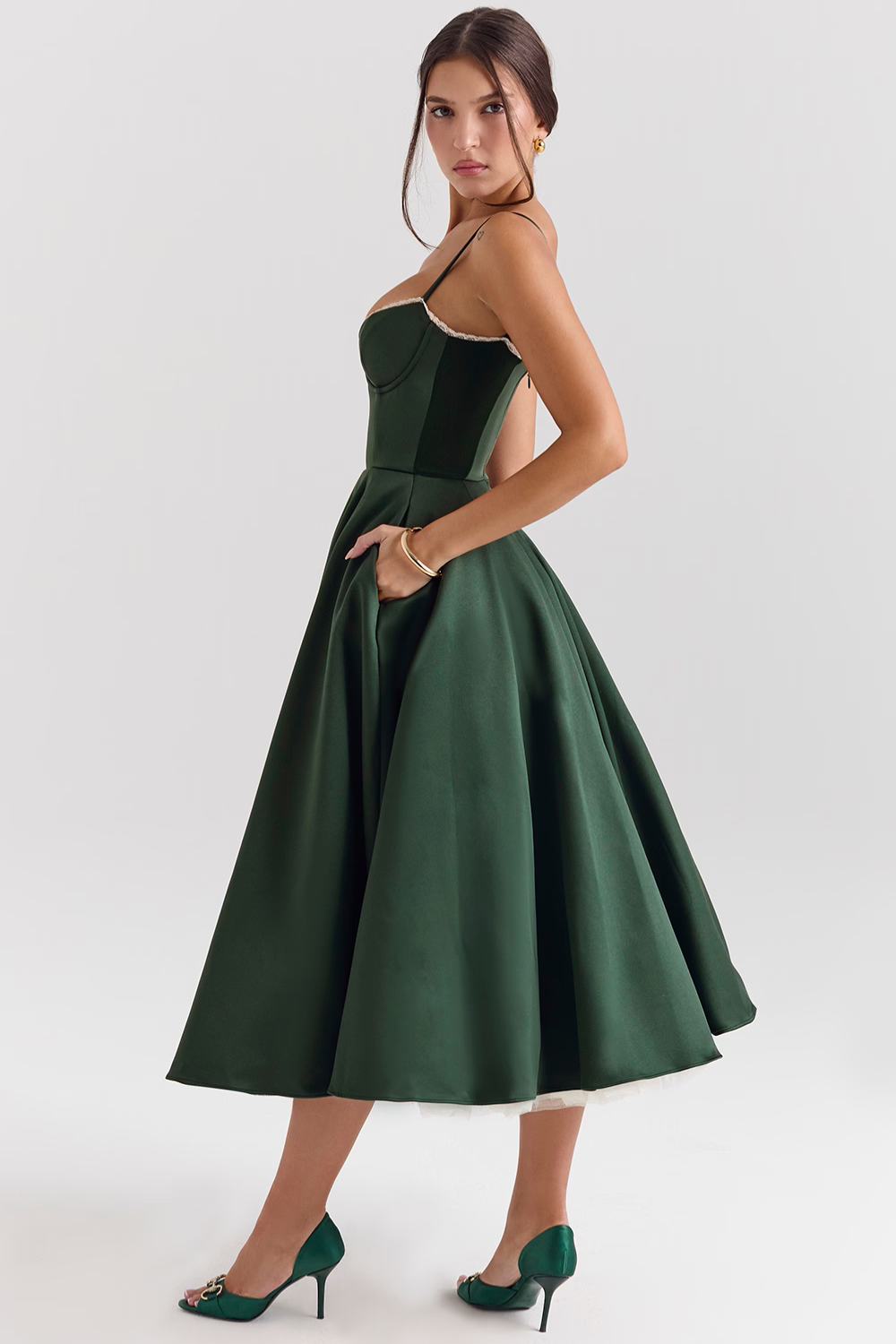 Addison | Casual Double-Layer Midi Dress for Everyday