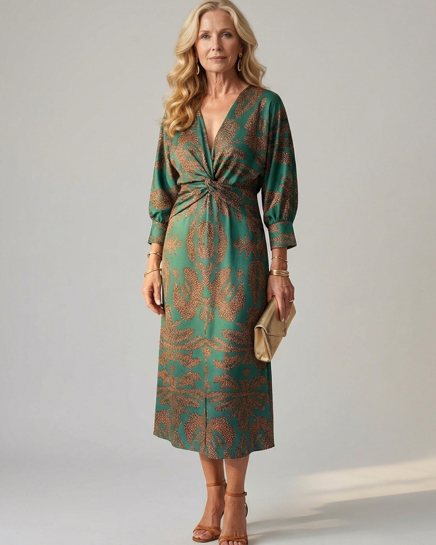 Alicja | Midi Wrap Dress