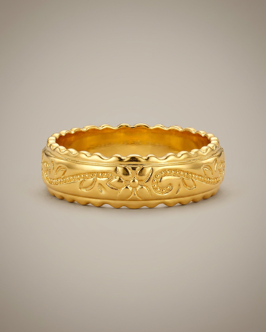 Marielle™ | Antique Flower Ring
