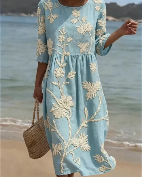 Kimberly - Elegant Floral Dress
