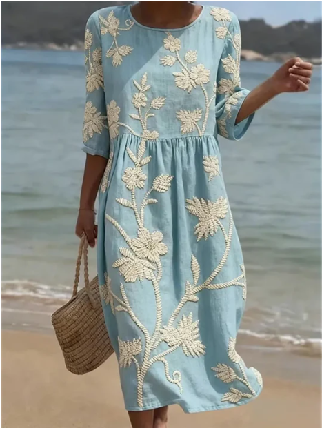 Kimberly - Elegant Floral Dress