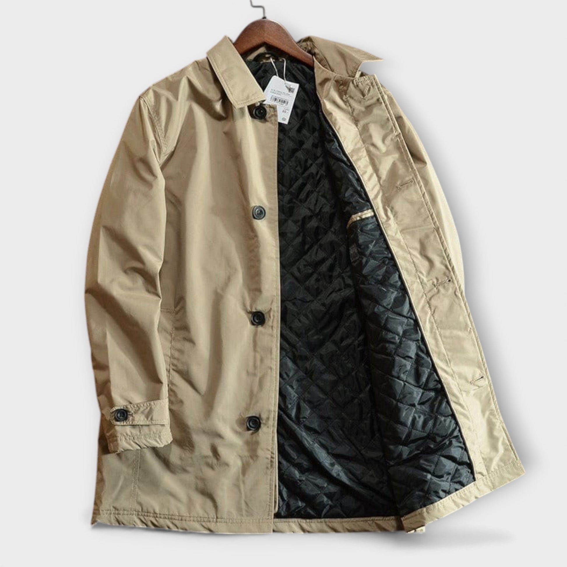 Men's Jacket | Button-Up Jacket with Collar