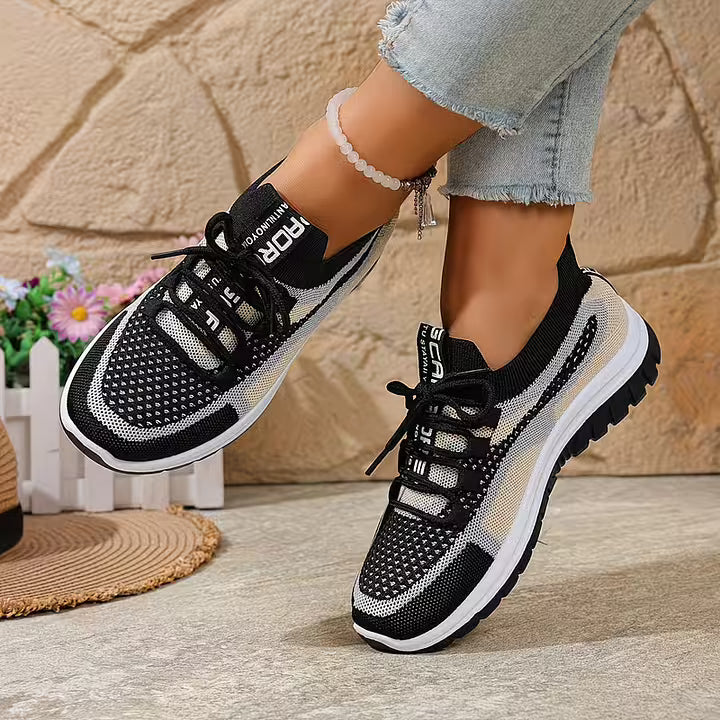 Kaelira | Airy Gradient-Knit Sneaker with Comfort Sole