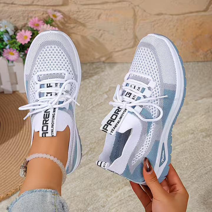 Kaelira | Airy Gradient-Knit Sneaker with Comfort Sole