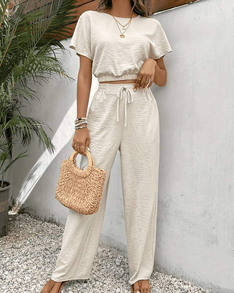 Women’s Relaxed Two-Piece Summer Set