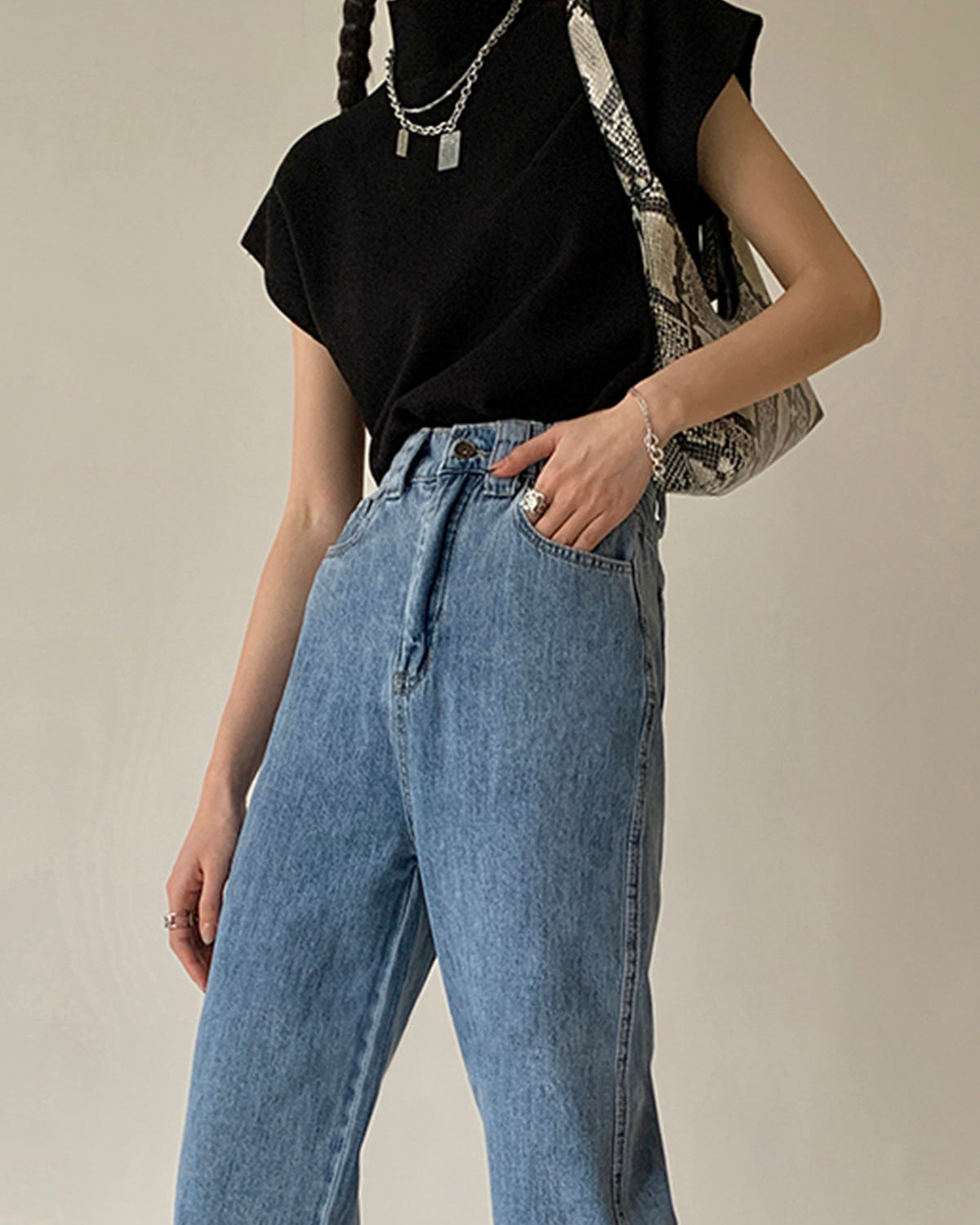 Michelle | Women's Mock Neck Short Sleeve Casual Top