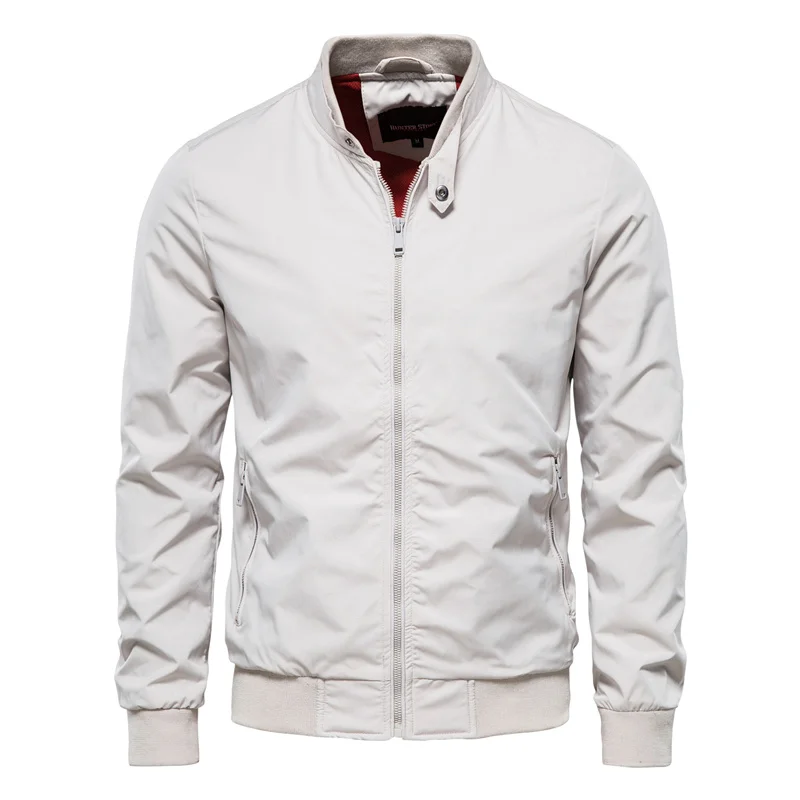 David | Men's Zip Up Classic Bomber Jacket