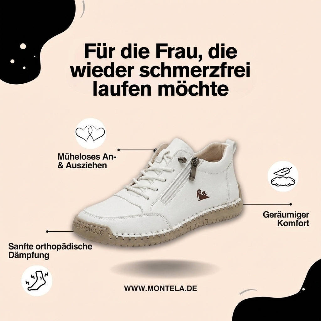 Mila™ – Comfortable orthopedic sneakers + zipper