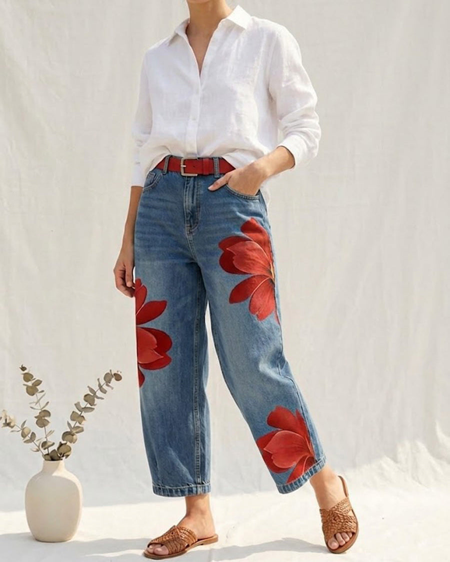Beatrix | Elegant Loose Fit Jeans