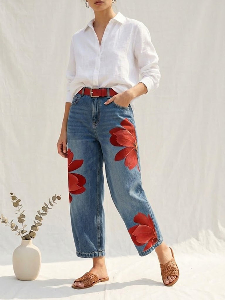 Beatrix | Elegant Loose Fit Jeans