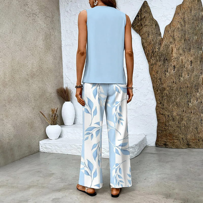 Ratchel | Stylish Women's Set with Printed Top and Matching Pants