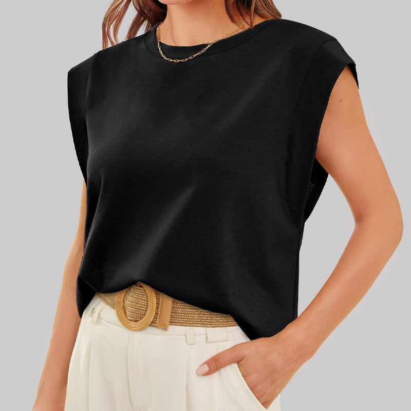 Mary | Stylish Sleeveless T-Shirt for Women