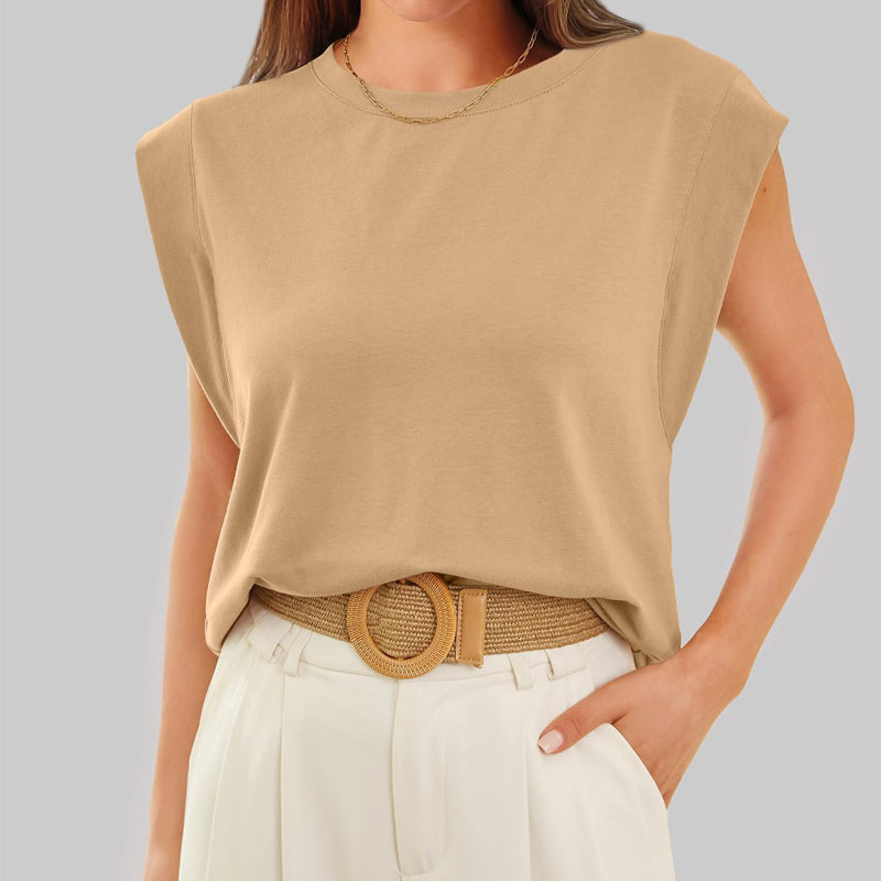 Mary | Stylish Sleeveless T-Shirt for Women