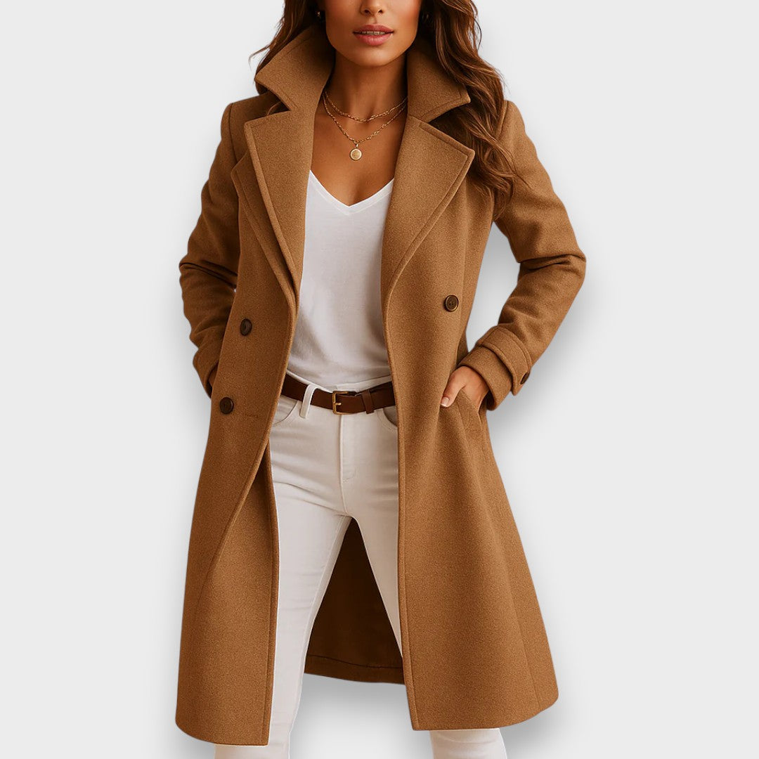 Women's coat | with buttons and pockets