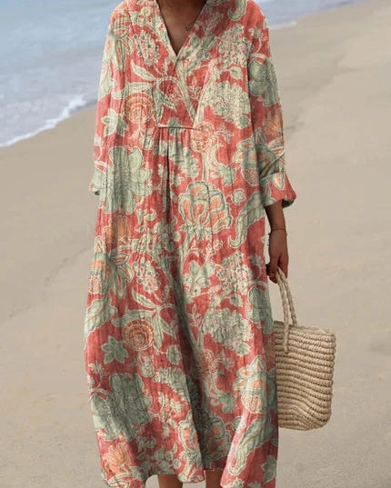 Elina | Vintage Floral Dress