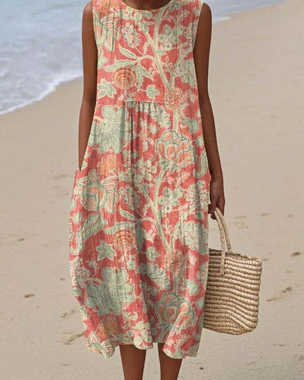 Elina | Vintage Floral Dress