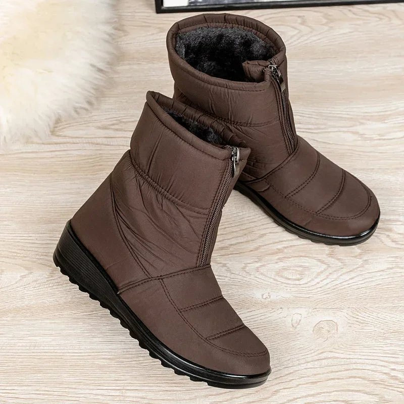 Scarlett | Women's Waterproof Boots Winter Snow Quilted Ankle